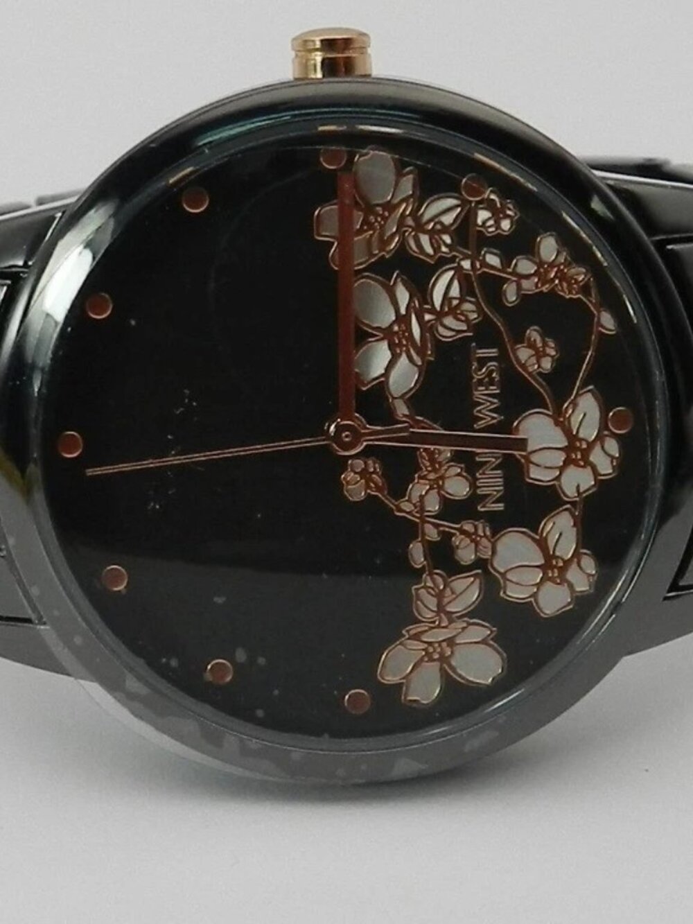 Women's Nine West Watch with Flowers NWOT